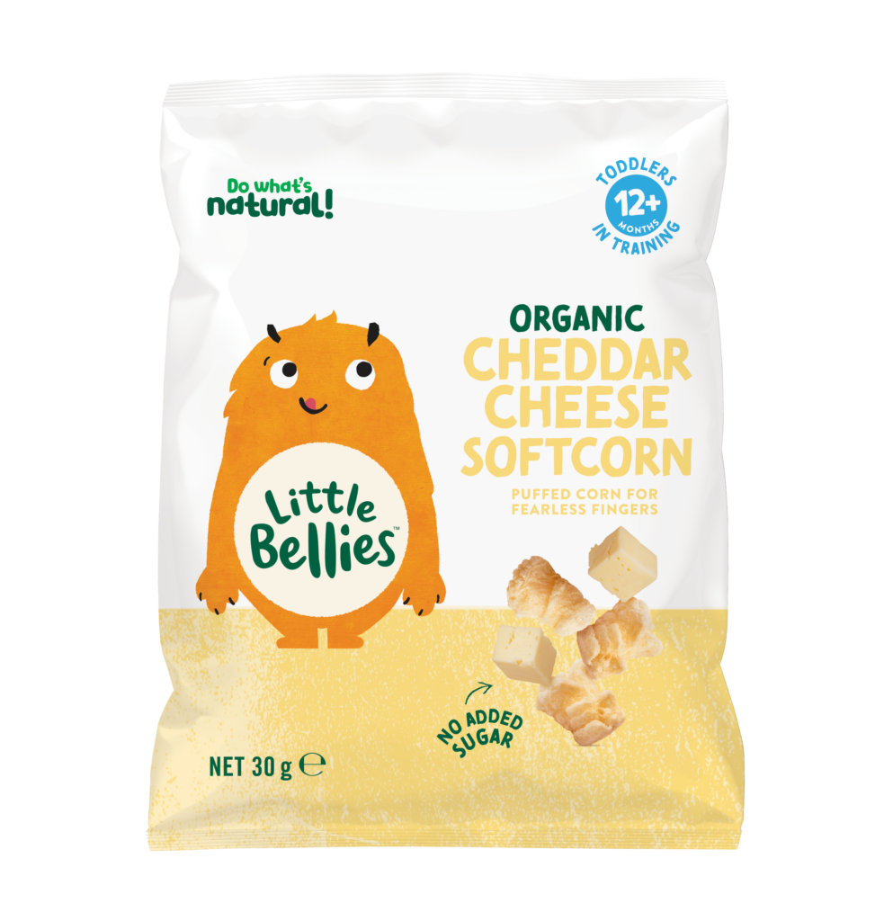 Organic Cheddar Cheese Softcorn