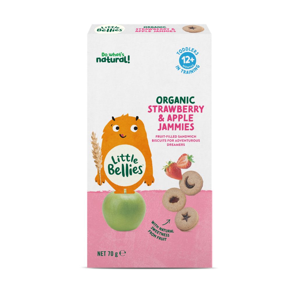 Organic Strawberry & Apple Jammies