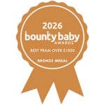 Bounty Baby Awards 2026 Bronze Medal – Best Pram Over $1000