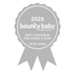 Bounty Baby Awards 2026 Silver Medal – Best Sunscreen for Mums & Bubs