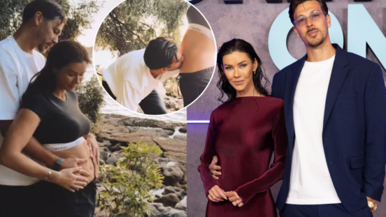 Brittany Hockley and her husband, Swiss footballer Ben Siegrist, are expecting their first baby after years of openly sharing their fertility journey.