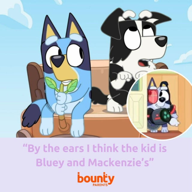 Who did Bluey have a baby with? After the secret final episode of Bluey aired, fans took to social media to share their thoughts on the ending, with many convinced the puppy in the flash-forward belongs to Bluey and that Mackenzie could be the father. But, not everyone agrees.

See link in bio for full story.

📷 ABC Kids